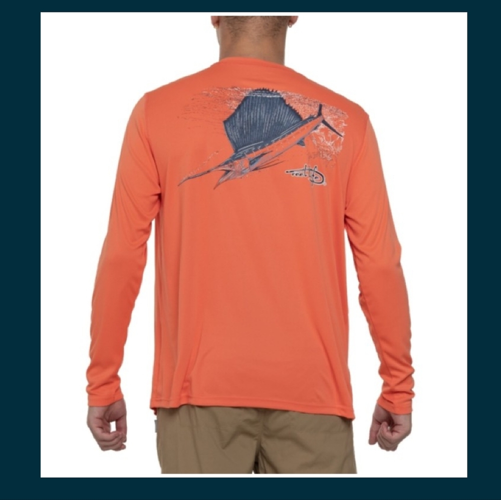 REEL LIFE JAX BEACH UPF 50+ LS SHIRT